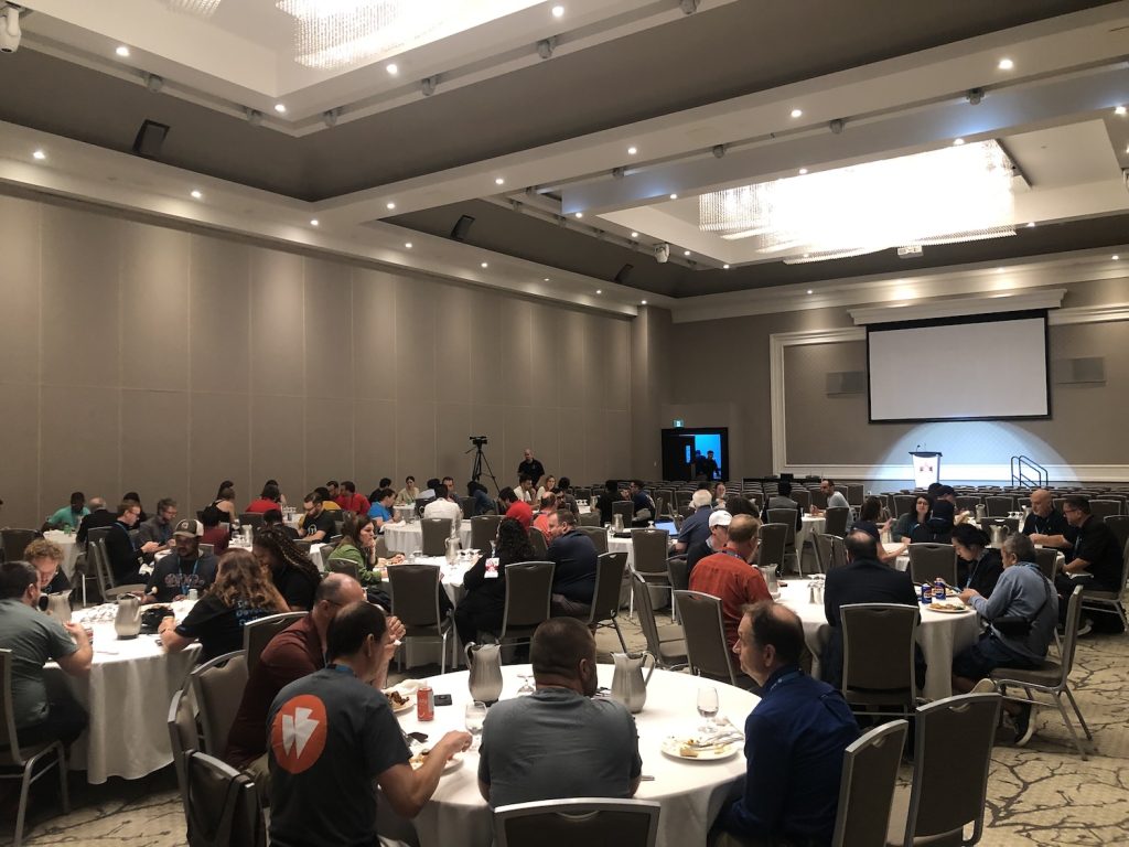 WCEH - room full of attendees