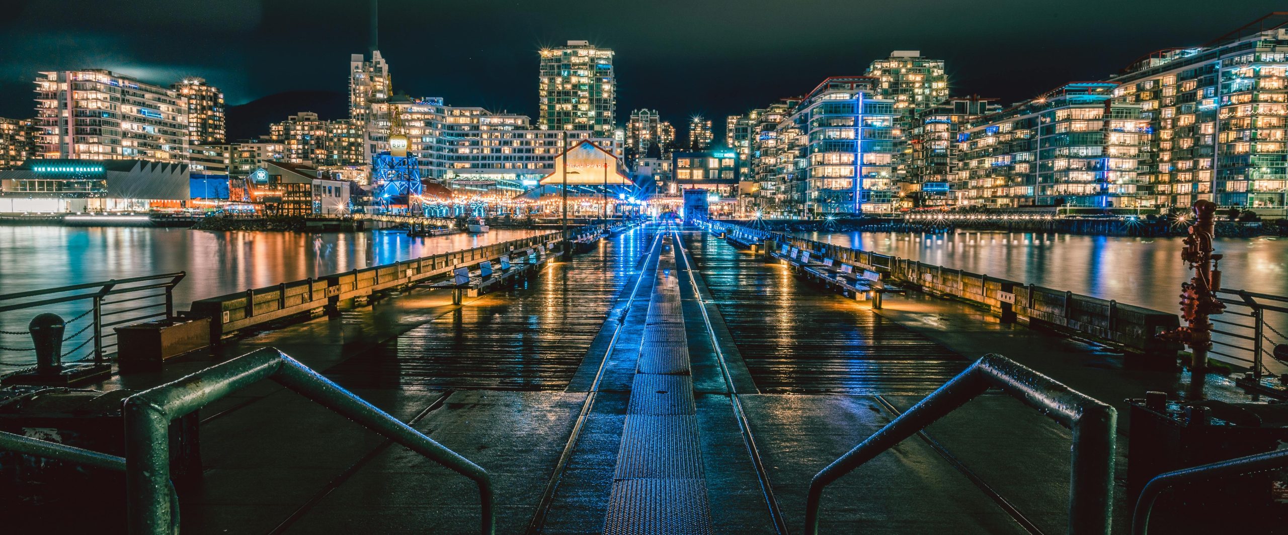 City Skyline during Nighttime